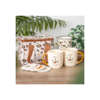 Camping Print Enamel Mug Camping Print Enamel Mug