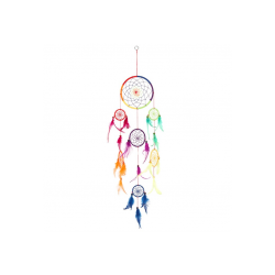 90cm Multi Rainbow Dreamcatcher 90cm Multi Rainbow Dreamcatcher