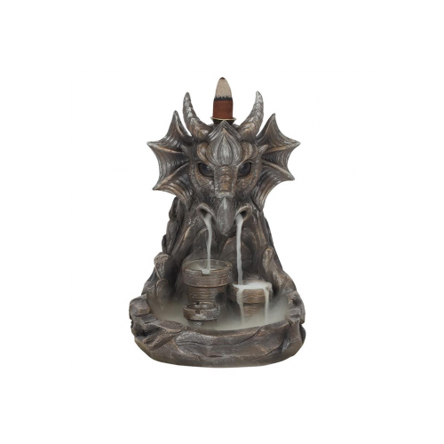 Grey Dragon Backflow Incense Burner Grey Dragon Backflow Incense Burner