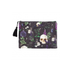 Venom & Vines Print Makeup Bag