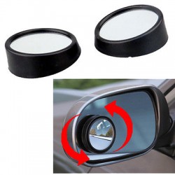 2x Convex Blind Spot Mirrors