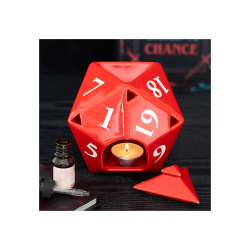 D20 Gaming Dice Shaped Oil Burner D20 Gaming Dice Shaped Oil Burner