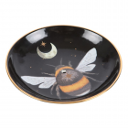 Forest Bee Ceramic Incense Plate Forest Bee Ceramic Incense Plate
