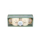 Camping King and Queen Couples Mug Set