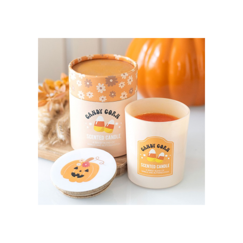 Candy Corn Vanilla and Butterscotch Candle Candy Corn Vanilla and Butterscotch Candle