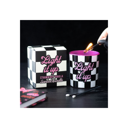 Light It Up Strawberry Vanilla Candle