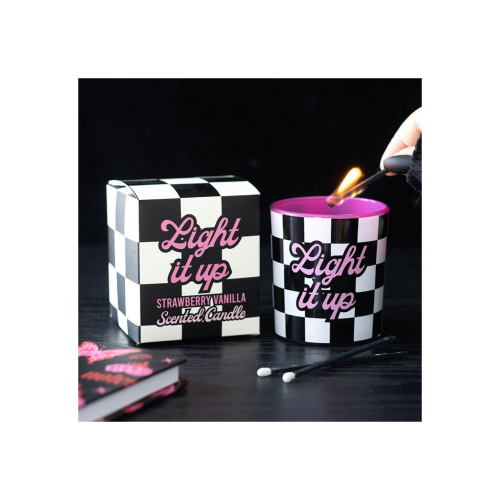 Light It Up Strawberry Vanilla Candle Light It Up Strawberry Vanilla Candle
