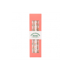 Set of 3 Tulip Print Taper Candles Set of 3 Tulip Print Taper Candles