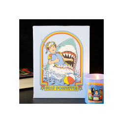 19x25cm Stay Positive Canvas Plaque by Steven Rhodes 19x25cm Stay Positive Canvas Plaque by Steven Rhodes