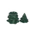 Green Fir Tree Oil Burner and Wax Warmer