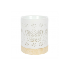 Matte Ceramic Butterfly Oil Burner Matte Ceramic Butterfly Oil Burner
