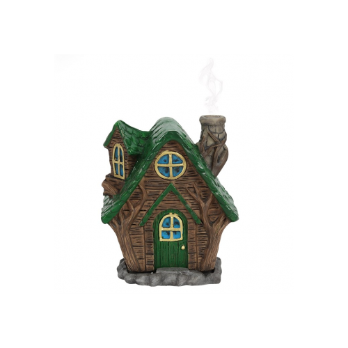 Woody Lodge Incense Cone Burner by Lisa Parker Woody Lodge Incense Cone Burner by Lisa Parker