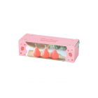 Set of 3 Strawberry Shaped Candles