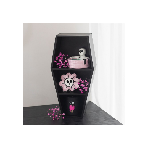 Small Black Coffin Shelf Small Black Coffin Shelf
