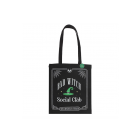 Bad Witch Social Club Polycotton Tote Bag with Pin Badge Bad Witch Social Club Polycotton Tote Bag with Pin Badge