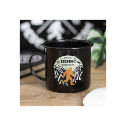 Bigfoot Search Team Enamel Mug Bigfoot Search Team Enamel Mug