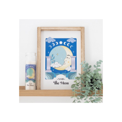 The Moon Celestial Framed Wall Print The Moon Celestial Framed Wall Print