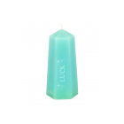 Luck Crystal Candle with Rough Green Aventurine Luck Crystal Candle with Rough Green Aventurine