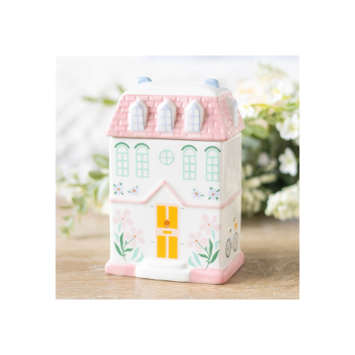 Pastel House Oil Burner and Wax Warmer Pastel House Oil Burner and Wax Warmer