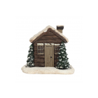 Log Cabin Incense Cone Burner