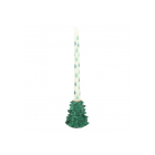 Green Fir Tree Candle Holder with Taper Candle