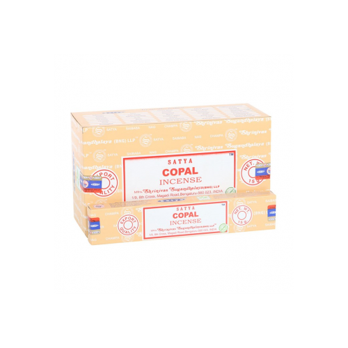 Set of 12 Copal Incense Sticks by Satya (12/50) Set of 12 Copal Incense Sticks by Satya (12/50)