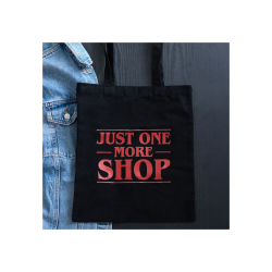 Just One More Shop Polycotton Tote Bag Just One More Shop Polycotton Tote Bag