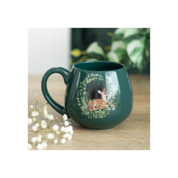 Green Fawn Rounded Mug Green Fawn Rounded Mug