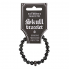 Black Obsidian Skull Bracelet Black Obsidian Skull Bracelet