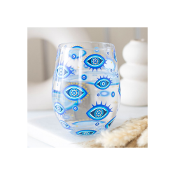 All Seeing Eye Print Stemless Glass All Seeing Eye Print Stemless Glass