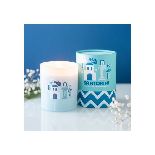 Santorini Coconut & Sea Salt Scented Candle Santorini Coconut & Sea Salt Scented Candle