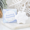 Frosted Coconut Snowflake Bath Bomb Frosted Coconut Snowflake Bath Bomb