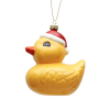 Christmas Duck Glass Hanging Decoration Christmas Duck Glass Hanging Decoration