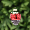 Chocolate Strawberry Glass Hanging Decoration Chocolate Strawberry Glass Hanging Decoration