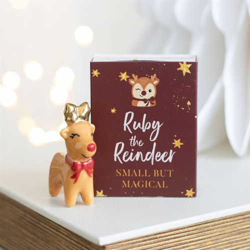 Set of 24 Ruby the Reindeer Pocket Charms in Display Set of 24 Ruby the Reindeer Pocket Charms in Display