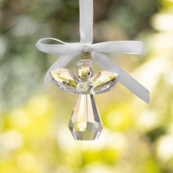 Remember an Angel Faceted Glass Hanging Decoration Remember an Angel Faceted Glass Hanging Decoration