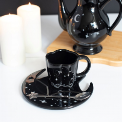 Spellbound Sky Espresso Cup, Saucer and Spoon Set Spellbound Sky Espresso Cup, Saucer and Spoon Set