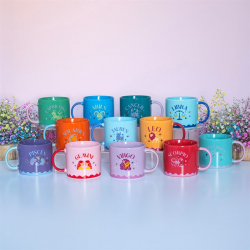 Set of 12 Zodiac Zest Mugs Set of 12 Zodiac Zest Mugs