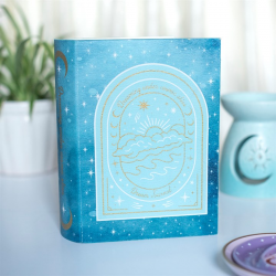 Blue Celestial Book Shaped Storage Box Blue Celestial Book Shaped Storage Box