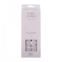 Pack of 10 Dark Amber Scented Tealights
