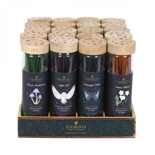 Set of 20 Midnight Forest Incense Sticks in Display Set of 20 Midnight Forest Incense Sticks in Display