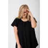 PLUS Pleated Front Textured Top