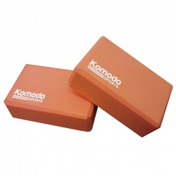 Komodo Yoga Block x2 - Orange Komodo Yoga Block x2 - Orange