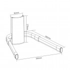 Universal DVD Wall Bracket