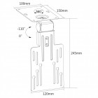 TV Folding Wall Bracket