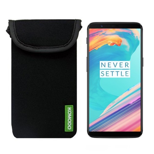 Komodo Samsung Galaxy S8 Plus + Black Neoprene Phone Pouch Komodo Samsung Galaxy S8 Plus + Black Neoprene Phone Pouch