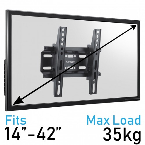 Komodo 14-42 TV Bracket - VESA 75mm TO 200mm