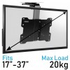 Heavy Duty TV Folding Wall Bracket