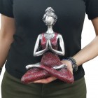 Yoga Lady Figure, Yoga Lady Ornament, Yoga Lover Gift, Yoga Gift Choice Of Colours