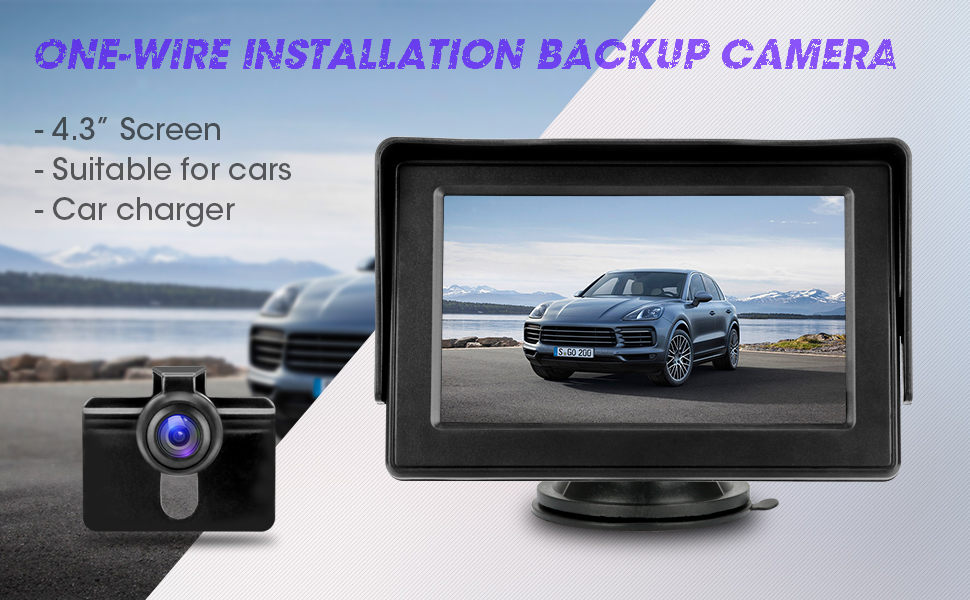 Reversing-Camera-Kit-with-43-LCD-Monitor-Car-Rearview-Backup-Camera-IP68-Waterproof-Night-Vision-Parking-Assistance-System-for-Vans-Cars-Trucks-RVs-12V-B07RK31YW9